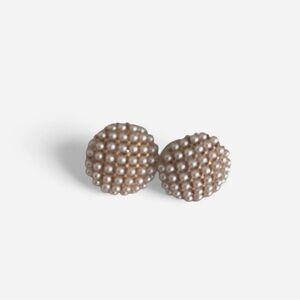 Elegant Pearl Stud Earrings